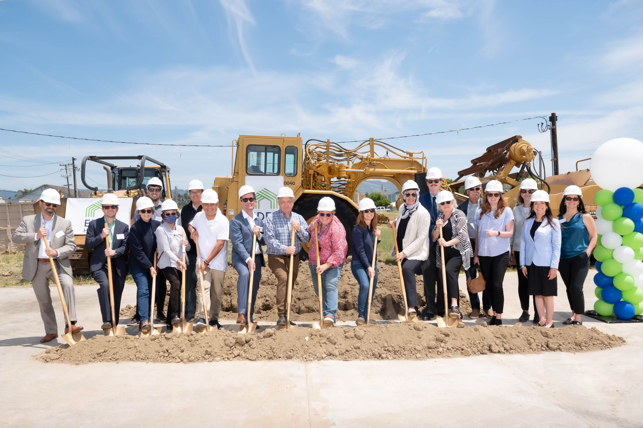Breaking ground on new development