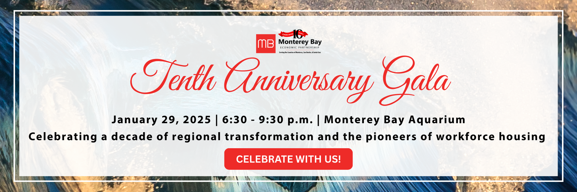 Tenth Anniversary Gala Banner