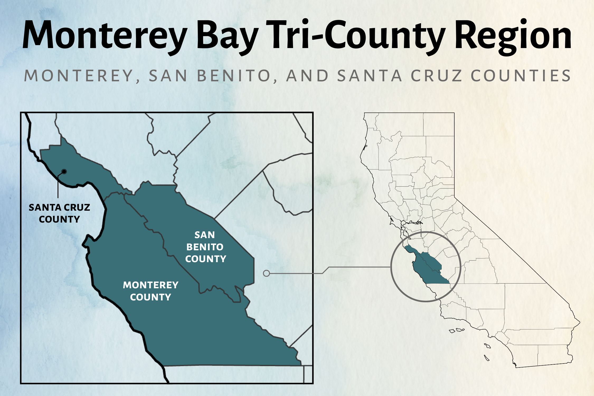 Economic Development District Monterey Bay Economic Partnership Monterey Bay Region Map 1 